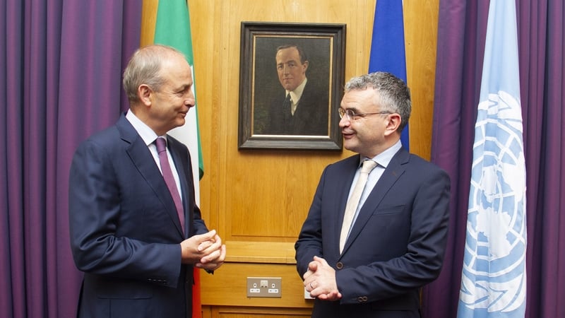 The Taoiseach said Mr Calleary brings 'considerable experience' to the role