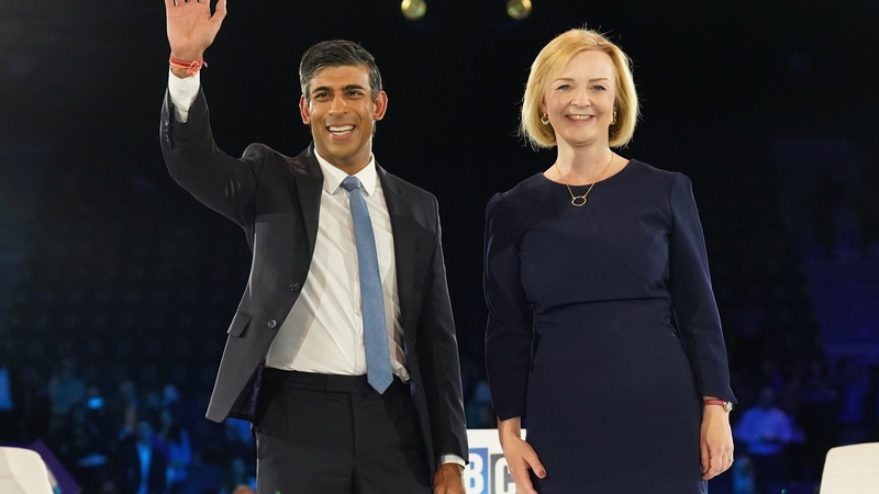 Liz Truss is tipped to beat Rishi Sunak in the Tory party leadership contest