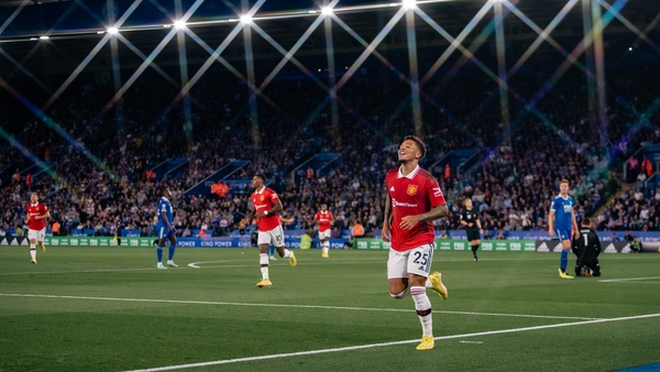 Jadon Sancho struck the winner at the King Power Stadium