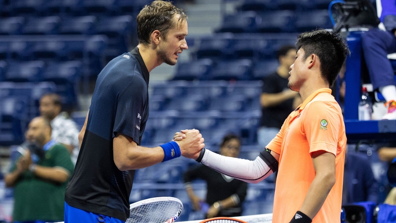 Daniil Medvedev eased past China's Wu Yibing