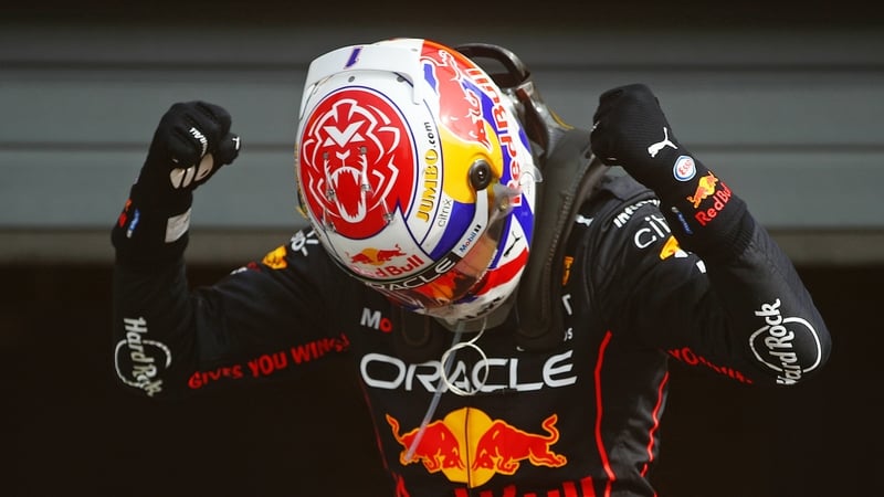 Verstappen has extended his drivers' championship lead to 109 points