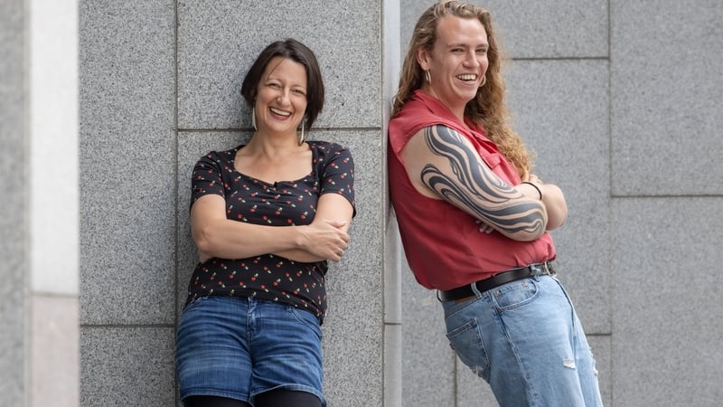 The Super Paua team - Producer Heather Rose and Artistic Director Mark Ball (Pic: Ste Murray)