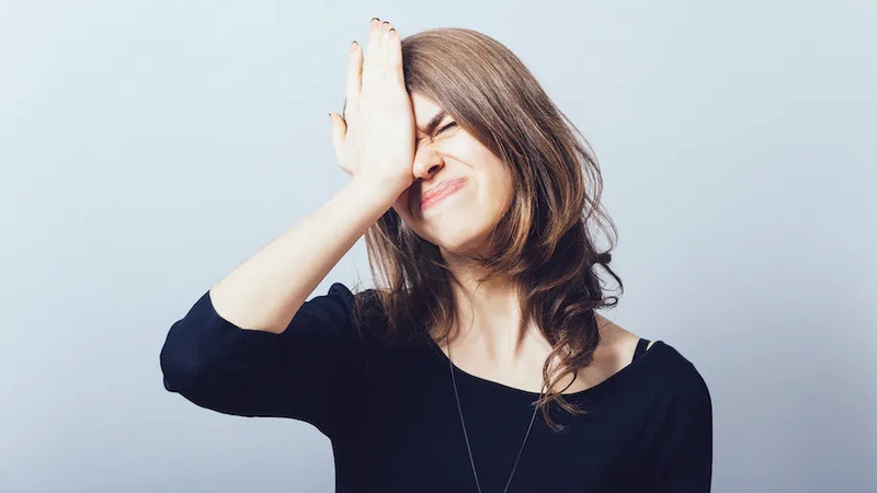 That awful feeling when you realise you forgot something important. Photo: Shutterstock