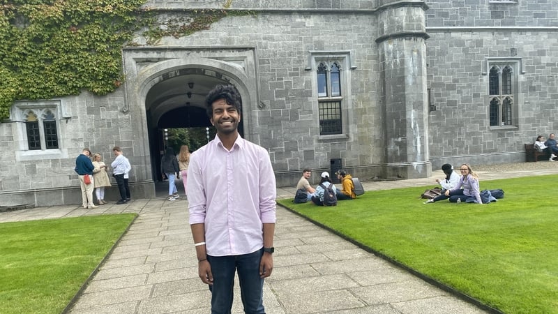 Sai Gajulla, President of the Students' Union at University of Galway