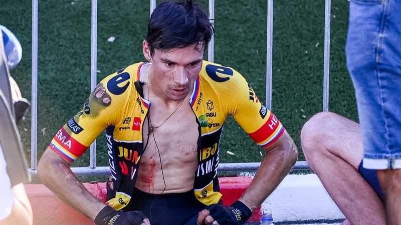 Primoz Roglic's battle scars are evident in Tomares