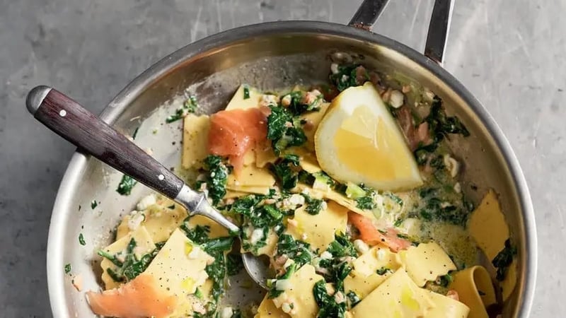 This one-pot dish is only meant to take eight minutes to whip up.