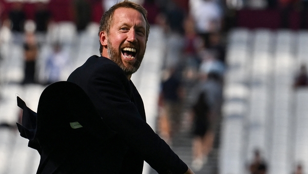 Graham Potter will take charge of Saturday's Premier League trip to Fulham