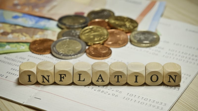 Core inflation - which excludes energy and unprocessed food prices - remained steady at 5.7% in June, new CSO figures show