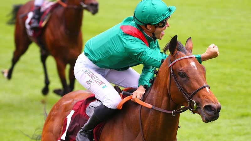 Christophe Soumillon rides Vadeni in Sunday's Arc at Longchamp