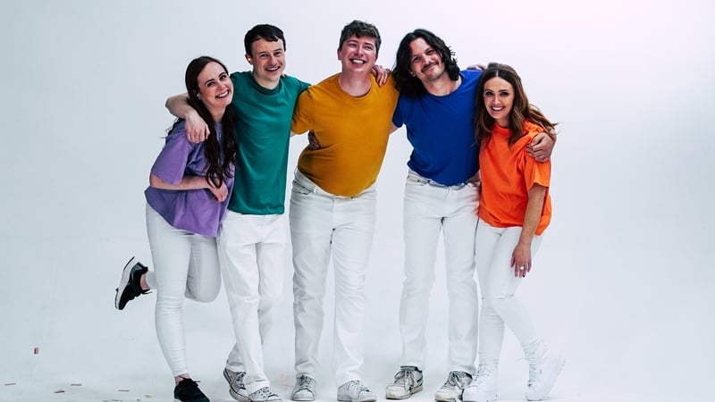 Justine Stafford, Sean Burke, Michael Fry, Killian Sundermann, Emma Doran.