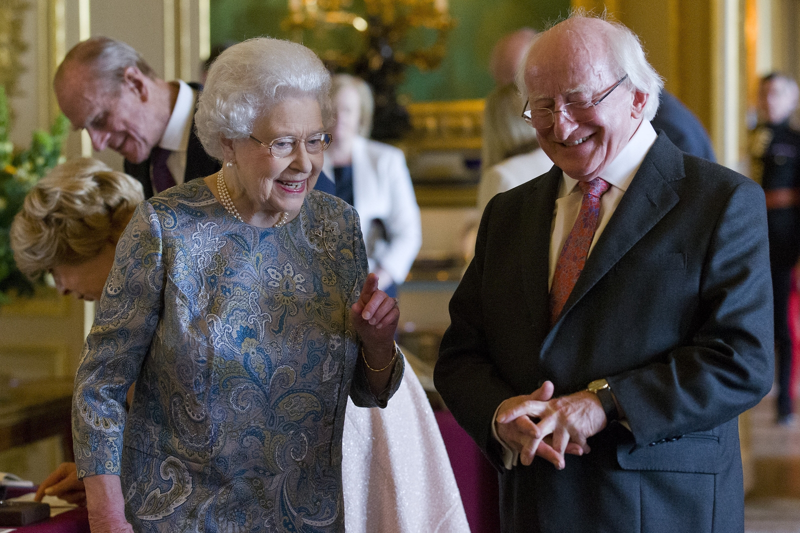 The queen's visit to the Republic was reciprocated by President Michael D Higgins, who travelled to Windsor Castle in 2014, cementing a new milestone in relations between Ireland and Britain