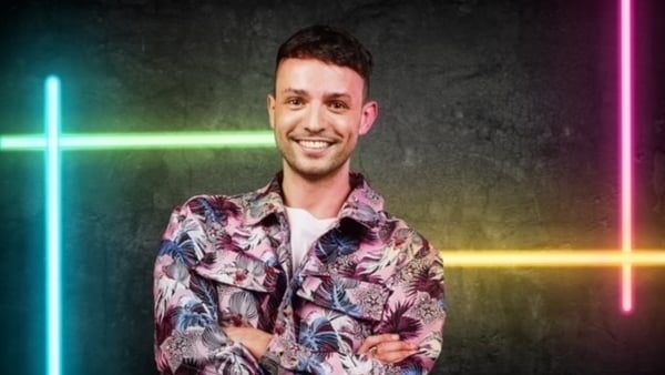James Kavanagh co-hosts Takeaway Titans with Carl Mullan, available now on RTÉ Player.