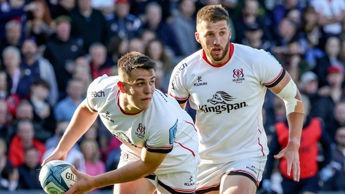 James Hume (left) was Ulster's Player of the Year in 2021/22