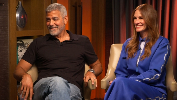George Clooney and Julia Roberts talk about their love Ireland with Ryan Tubridy