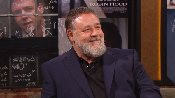Russell Crowe is currently in Ireland shooting his latest movie