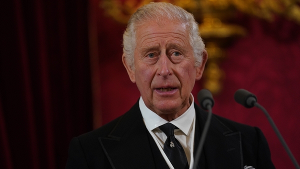 The incident is alleged to have occurred during the proclamation of King Charles III