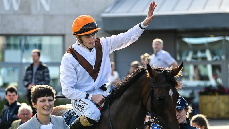 Jockey Billy Lee on Pearls Galore