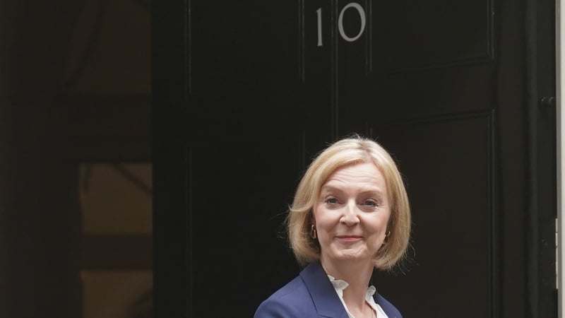 British Prime Minister Liz Truss departs 10 Downing Street to attend her first Prime Minister's Questions last week