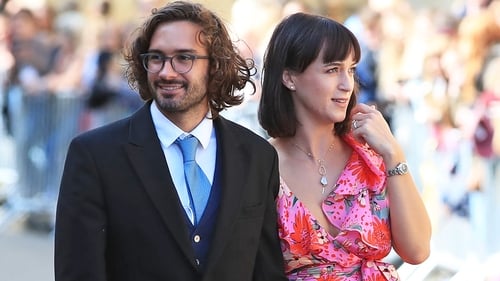 Joe Wicks and Rosie Jones (pictured at the August 2019 wedding of Ellie Goulding to Caspar Jopling)