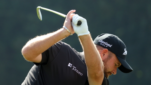 Shane Lowry was reacting to his victory