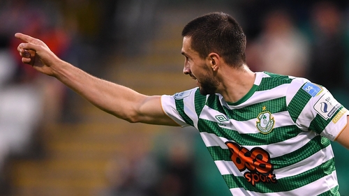 Farrugia celebrate a first goal in two years for Rovers