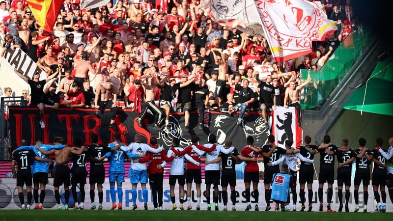 Union enjoyed topping the Bundesliga for the first time