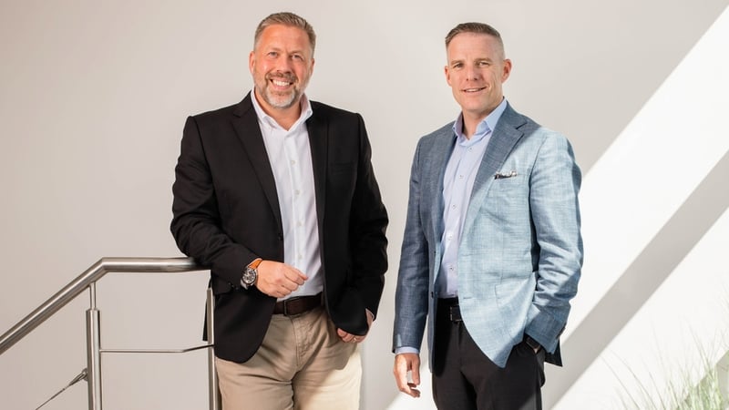 (from left to right) Fairstone CEO Lee Hartley and PAX CEO Paul Merriman