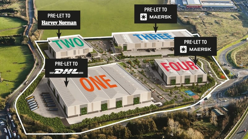 Maersk is joining global logistics company DHL and international retailer Harvey Norman at Quantum Logistics Park in Dublin
