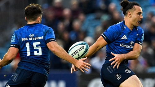 James Lowe (right) and Hugo Keenan (left) have been ruled out for 'a number of weeks'