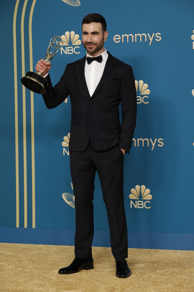 Brett Goldstein winner of the Outstanding Supporting Actor in a Comedy Series award for Ted Lasso