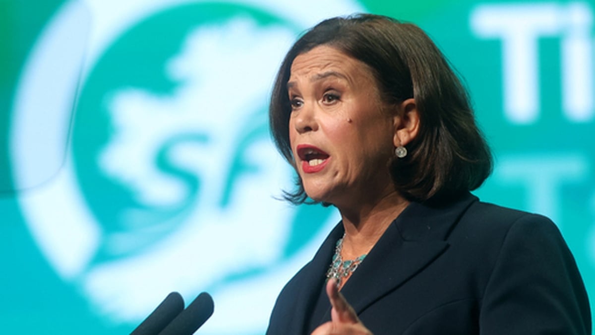 Sinn Féin Leader, Mary Lou McDonald