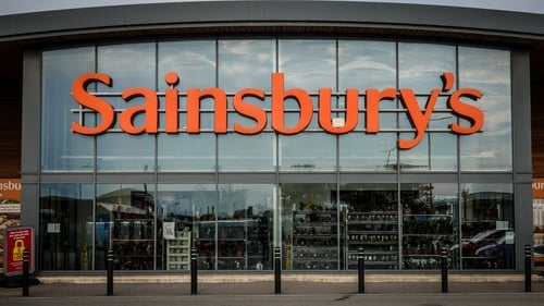 Sainsbury's said grocery sales in its third quarter to January 4 rose by 4.1%