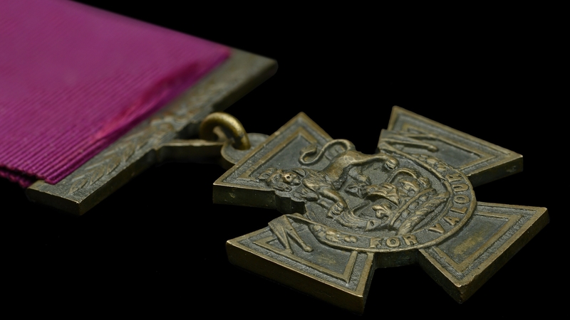 Thomas Henry Kavanagh was presented with a Victoria Cross medal at Windsor Castle in 1860 (Pic: Noonans)