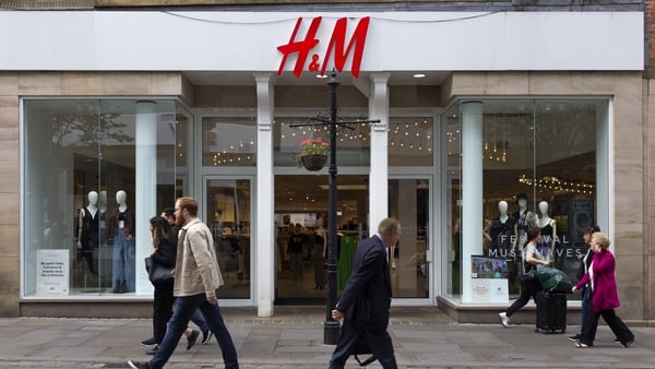 H&M, said it expected September sales to be down 10% year-on-year measured in local currencies