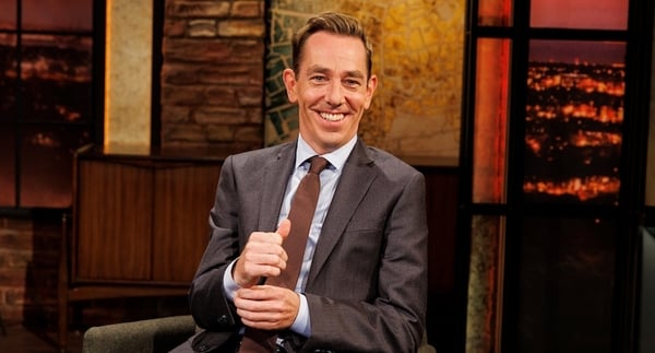 The Late Late Show, RTÉ One and RTÉ Player, Fridays, 9:35pm