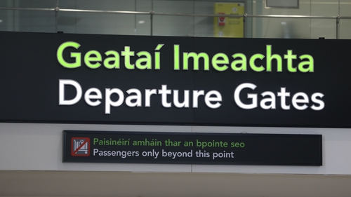 Flights were suspended at 8.22pm but the all clear was given just before 9pm