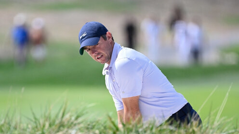 Rory McIlroy had three birdies and three bogeys