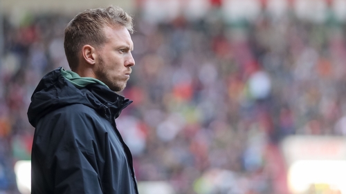 Julian Nagelsmann was sacked by Bayern Munich last month