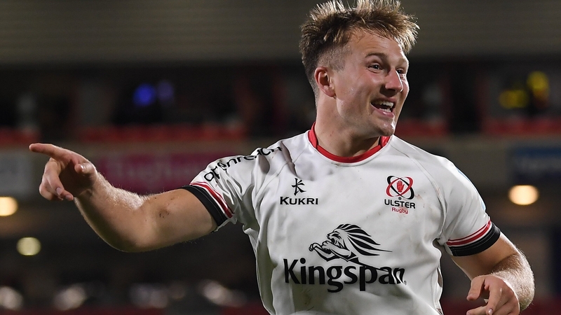 Stewart Moore scored Ulster's bonus-point try against Connacht