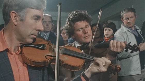 Musicians at Féile na Bóinne, Drogheda, County Louth in 1977.