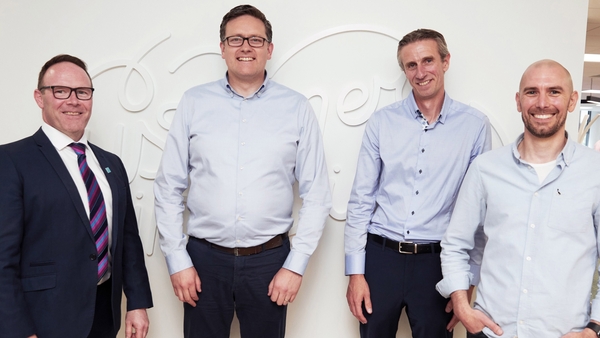 Paul Ryan, Senior Director Site Lead at WP Engine, Robert Carpenter, Director and co-founder of Granite, Conor Buckley CEO of Granite and James Hall, Enterprise Sales Leader WP Engine