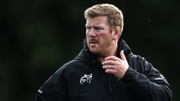 Munster forwards coach Andi Kyriacou