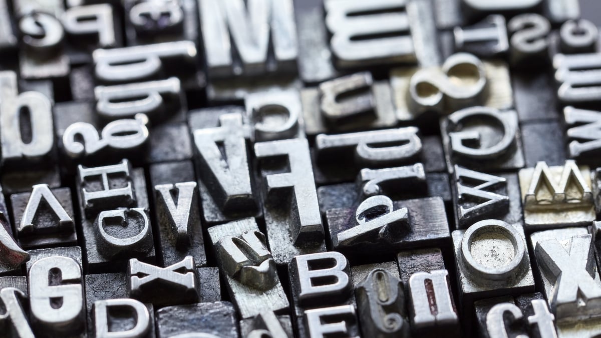 Lead Type Letterpress