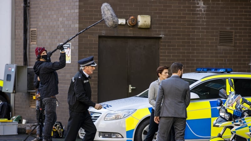 Filming the sixth series of Line of Duty in Belfast's Cathedral Quarter