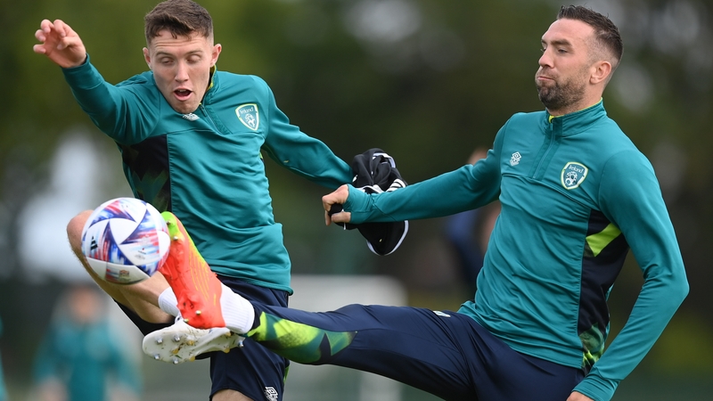 Dara O'Shea and Shane Duffy are both looking to start against Scotland on Saturday