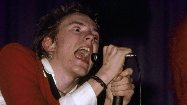The Sex Pistols (John Lydon, pictured) during their show at the Queensway Hall, Dunstable on 21 October 1976 Photos: Getty Images
