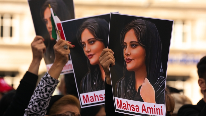 22-year-old Mahsa Amini died after she was arrested by police in Tehran last September (File image)