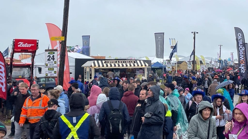 The three-day events comes to an end today