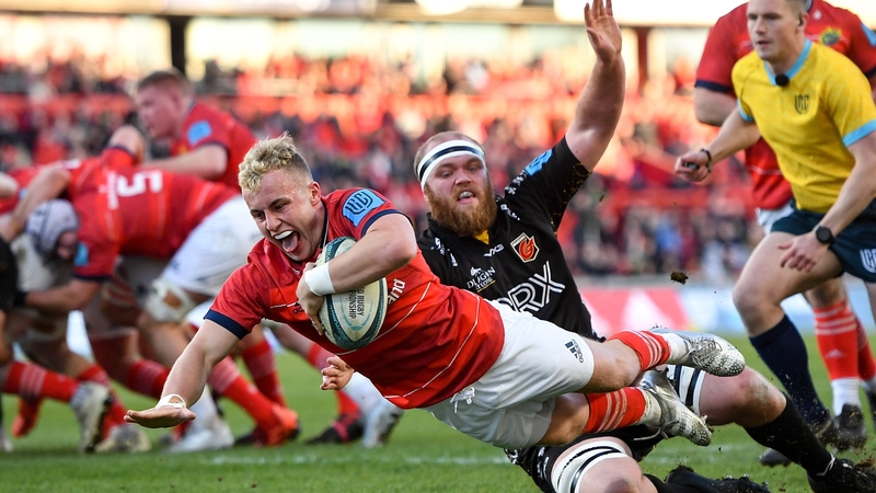 Munster were 64-3 winners against Dragons last season