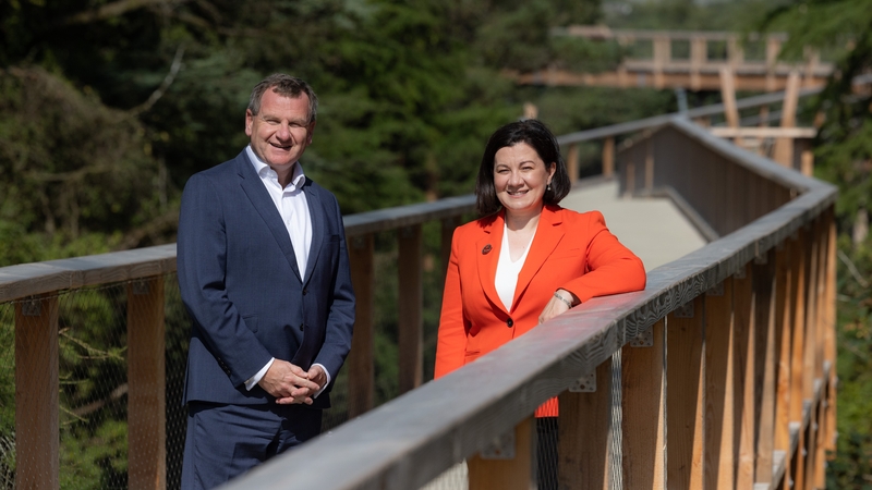 Ibec CEO, Danny McCoy and incoming President, Imelda Hurley